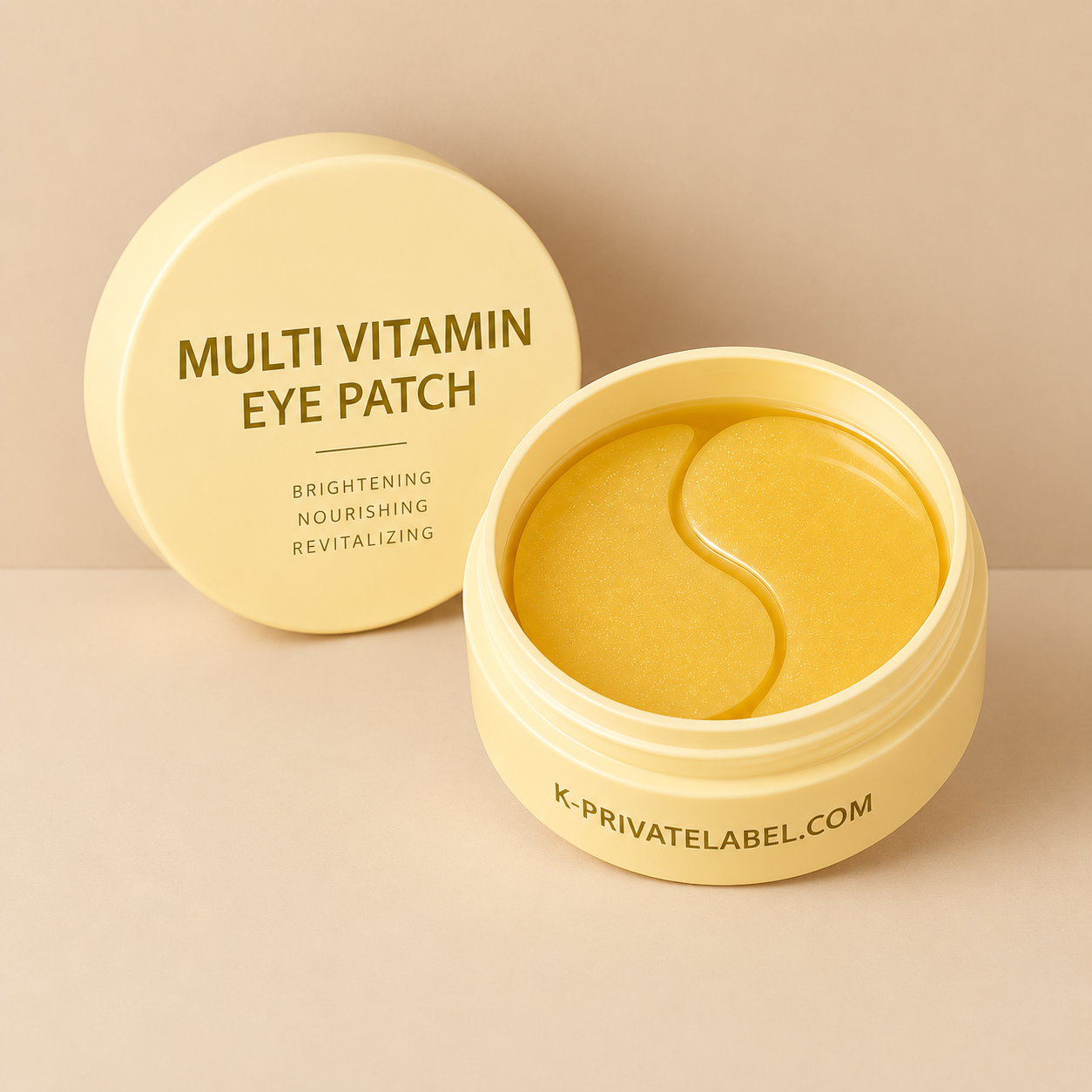 Multi Vitamin Hydrogel Eye Patch by Korean K-Beauty OEM ODM skincare manufacturer K-Private Label